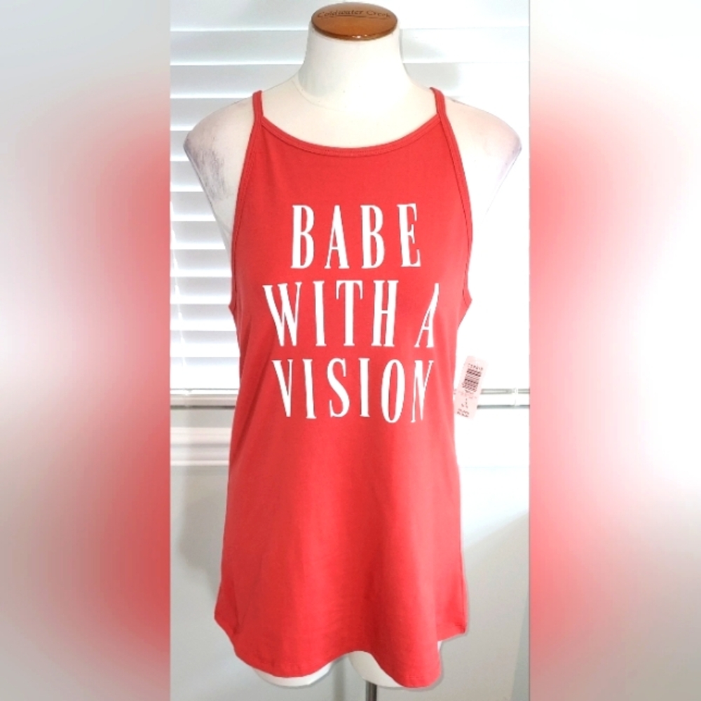 Torrid Graphic Spice Babe High Neck Foxy Tank Size 1 NWT
